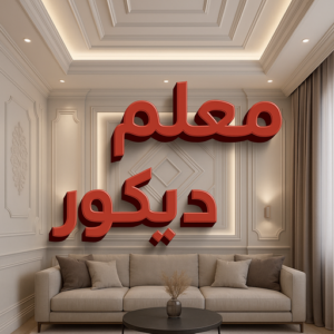 معلم ديكور
