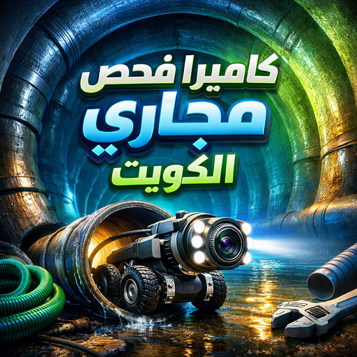كاميرا فحص مجاري الكويت - ابويحي 90007603 - كاميرا تصوير مجاري - تصوير بايبات مجاري - فحص بايبات المجاري - كاميرا كشف خرير - تصوير بايبات الصرف